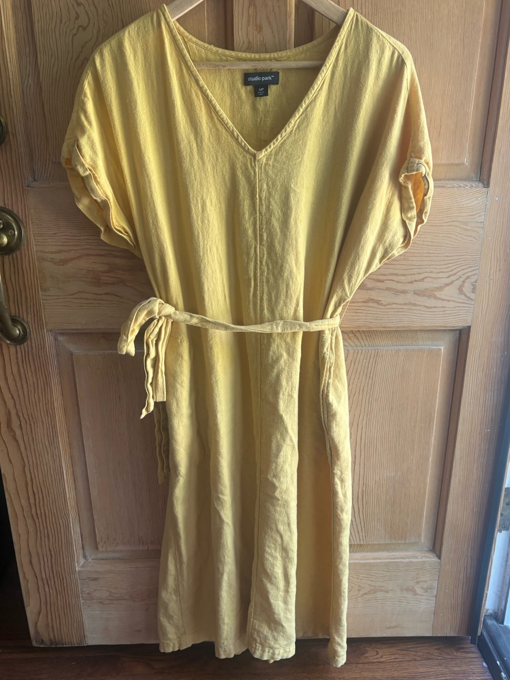 Studio Park Mustard Yellow Knit Top